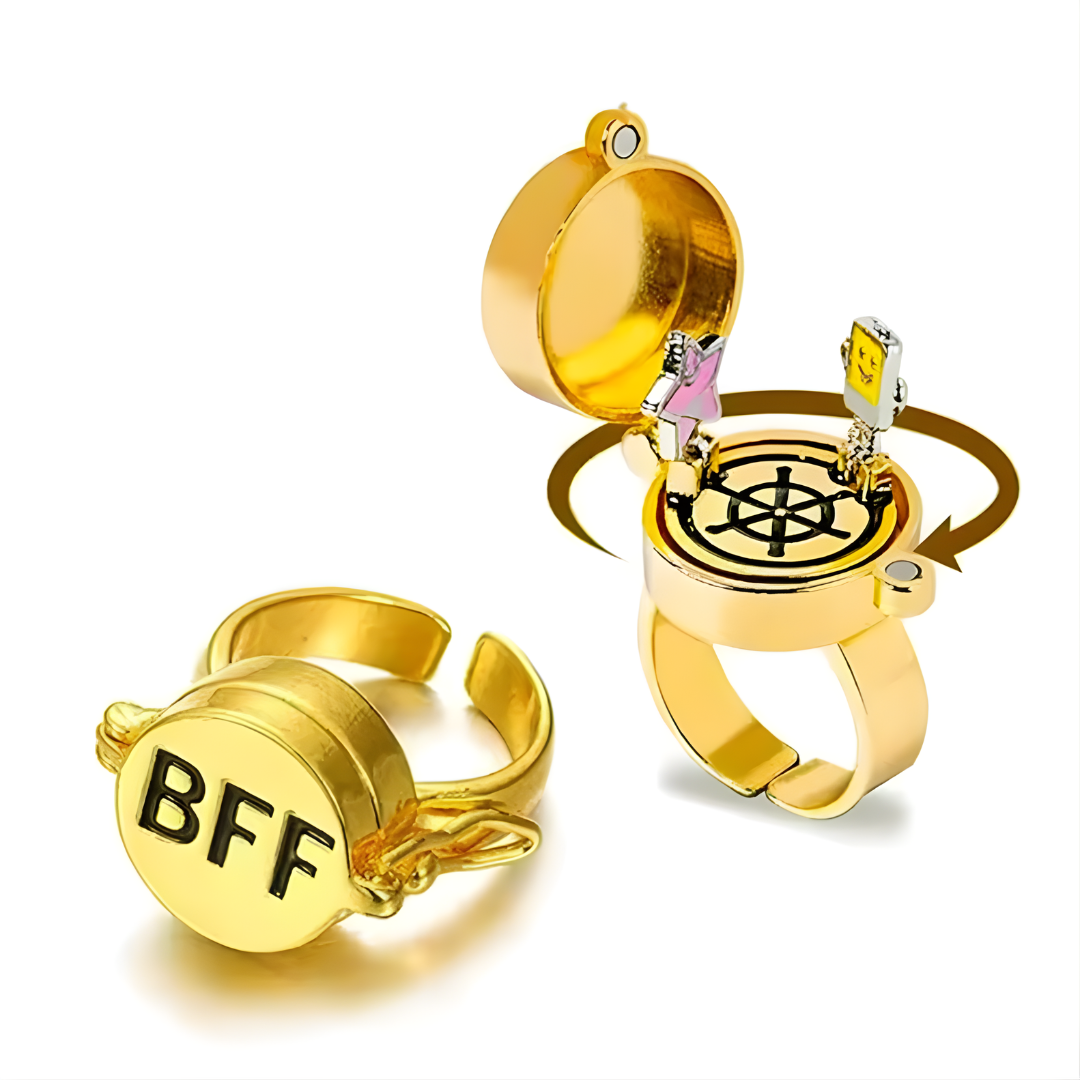 Rings of Friendship With Spinning Characters