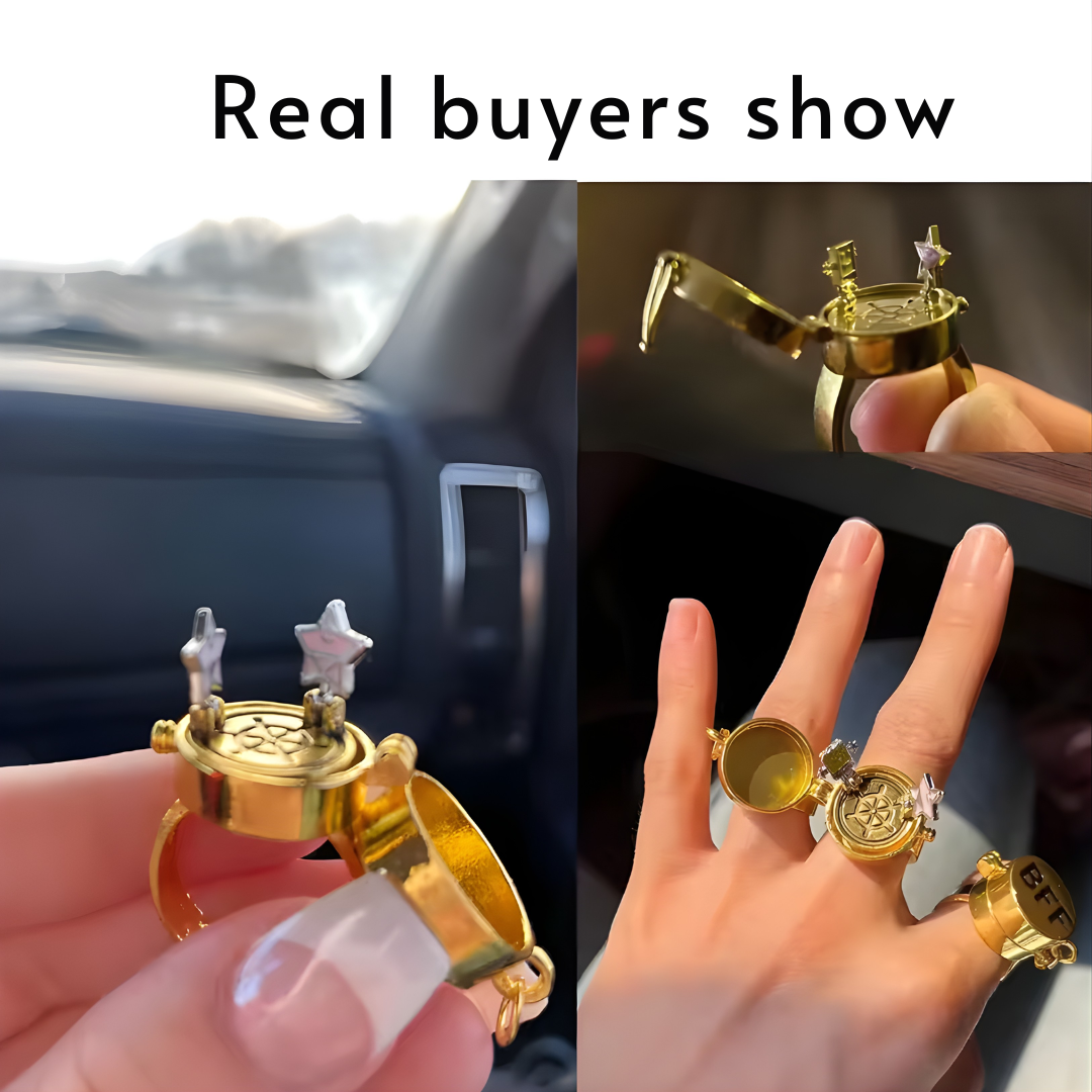 Rings of Friendship With Spinning Characters