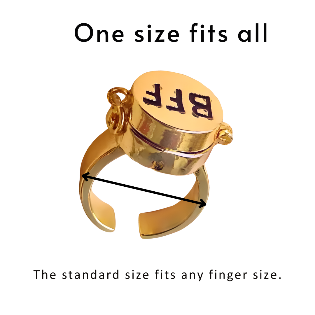 Rings of Friendship With Spinning Characters