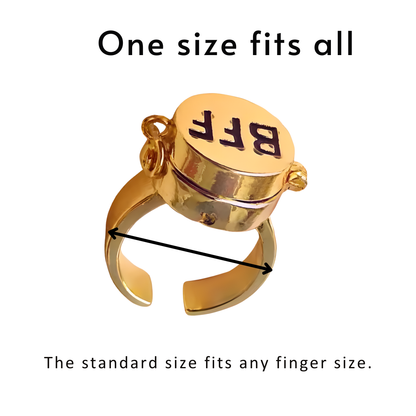 Rings of Friendship With Spinning Characters